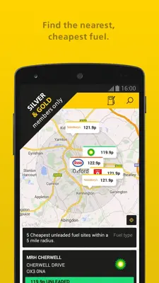 The AA android App screenshot 1