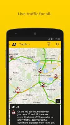 The AA android App screenshot 3