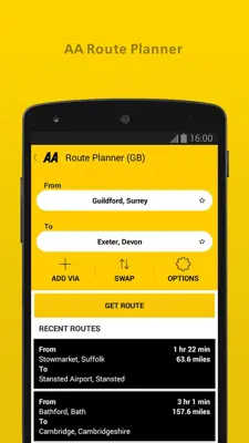 The AA android App screenshot 4